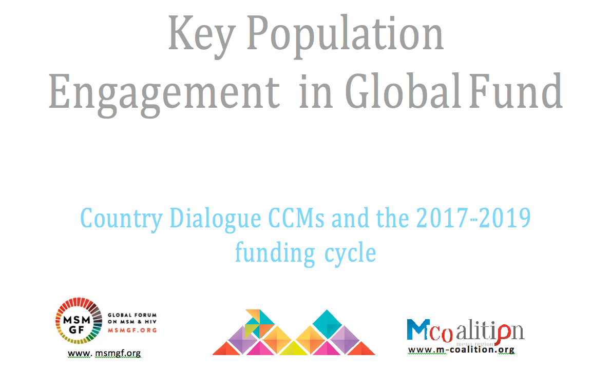 M-Coalition lance un nouveau guide sur l’engagement des population clés dans les processus du Fonds Mondial